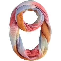 V. Fraas Women's Water Dots Loop Scarf