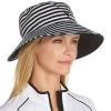 Coolibar Women's Reversible Pool UPF 50+ Hat -Outdoor women's clothing store 02254 900 9000 2 coolibar reversible pool hat upf 50