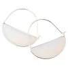 Scout Curated Wears Women's Stone Prism Hoop - Opalite/Silver