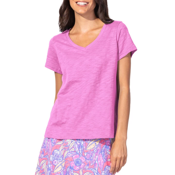Escape By Habitat Women's V-Neck Short-Sleeve T-Shirt 5 Escape By Habitat Women's V-Neck Short-Sleeve T-Shirt - Image 3