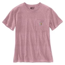 Carhartt Women's WK87 Workwear Pocket Heavyweight Short-Sleeve T-Shirt -Outdoor women's clothing store 103067 V55 WS23 e