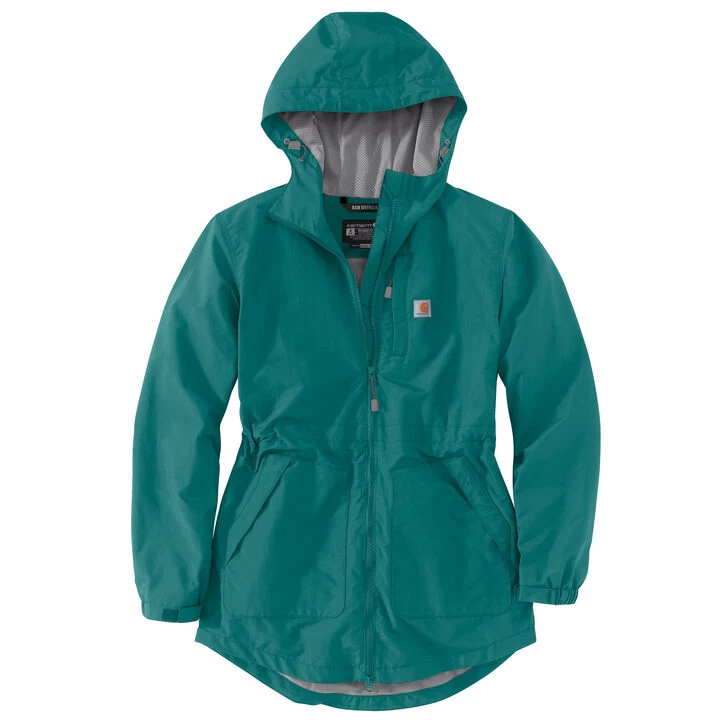 Carhartt Women's Rain Defender Hooded Lightweight Coat 4 Carhartt Women's Rain Defender Hooded Lightweight Coat - Image 2