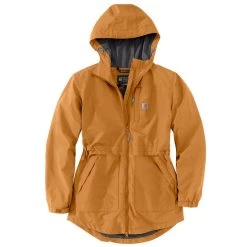 Carhartt Women's Rain Defender Hooded Lightweight Coat 7 Carhartt Women's Rain Defender Hooded Lightweight Coat -Outdoor women's clothing store 104221 Q51 WS23 e