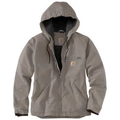 Carhartt Women's Loose Fit Washed Duck Sherpa-Lined Jacket