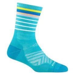 Darn Tough Vermont Women's Stride Micro Crew Ultra-Lightweight Running Sock -Outdoor women's clothing store 1045 Teal MAIN