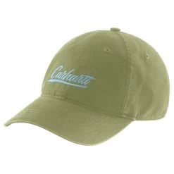 Carhartt Women's Canvas Script Graphic Cap -Outdoor women's clothing store 105247 GC1 WS23 e