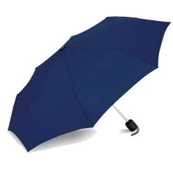 ShedRain Mini Manual Compact Umbrella -Outdoor women's clothing store 1349A Navy Open 5000x