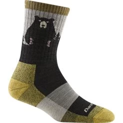 Darn Tough Vermont Women's Bear Town Micro Crew Light Cushion Sock -Outdoor women's clothing store 1970 Oatmeal