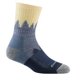 Darn Tough Vermont Women's Treeline Micro Crew Sock -Outdoor women's clothing store 1971 Light Denim 2 1795x2000 dd931521 44d0 4cf4 9cea 288f57794f9d