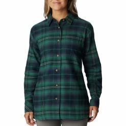 Columbia Women's Holly Hideaway Flannel Long-Sleeve Shirt