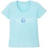 EMI Women's Bonita Turtle Maine Short-Sleeve T-Shirt -Outdoor women's clothing store 248AS15960 EMI WomensBonitaTurtleMaineShortSleeveTShirt Turquoise 1