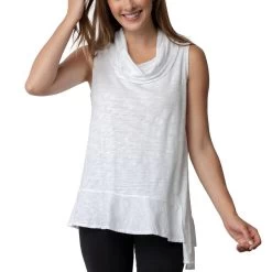 Habitat Women's Solid Flounce Tank Top