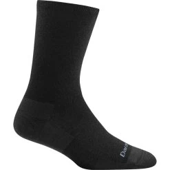 Darn Tough Vermont Women's Solid Basic Crew Light Cushion Sock 8 Darn Tough Vermont Women's Solid Basic Crew Light Cushion Sock -Outdoor women's clothing store 6012 Black