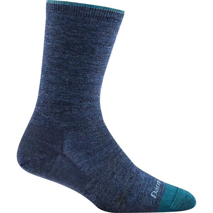 Darn Tough Vermont Women's Solid Basic Crew Light Cushion Sock 3 Darn Tough Vermont Women's Solid Basic Crew Light Cushion Sock
