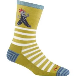 Darn Tough Vermont Women's Animal Haus Crew Light Cushioned Sock -Outdoor women's clothing store 6037 Buttercup 1741x2100 0de61c33 489f 48bd 93ac 726c05ff0303