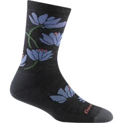 Darn Tough Vermont Women's Lilies Lightweight Lifestyle Crew Sock