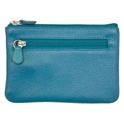 Ili New York Women's Coin Purse With Key Ring -Outdoor women's clothing store 6413AQUA 720x
