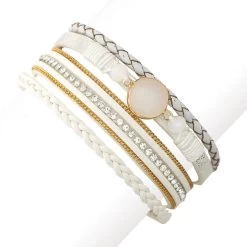 Periwinkle By Barlow Women's Four Strands Bracelet