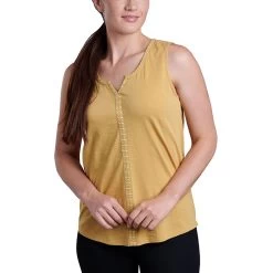 Kuhl Women's Shay Tank Top -Outdoor women's clothing store 8408 shay tank honey front pdp photo