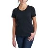 Kuhl Women's Arabella Scoop Short-Sleeve T-Shirt -Outdoor women's clothing store 8497 arabella scoop ss black front pdp photo