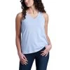 Kuhl Women's Arabella V-Neck Tank Top -Outdoor women's clothing store 8498 arabella v neck tank hydrangea front pdp photo