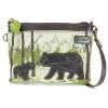 Chala Women's Bear Safari Canvas Mini Crossbody Handbag