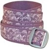 Bison Designs Women's 30mm - Reversible Plum Blush Manzo Buckle Belt