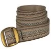 Bison Designs Women's 38mm - Manzo Coastal Desert Buckle Belt