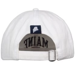 Aia Women's Maine Flag Baseball Cap -Outdoor women's clothing store C2005544 Aia WomensMaineFlagBaseballCap White 3