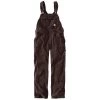 Carhartt Women's Crawford Double-Front Bib Overall 2 Carhartt Women's Crawford Double-Front Bib Overall -Outdoor women's clothing store Carhartt 102438 201 Dark Brown