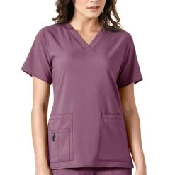 Carhartt Women's Carhartt Force Cross-Flex Modern Fit V-Neck Scrub Top