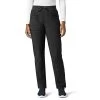 Carhartt Women's Force Cross-Flex Modern Fit Slim Leg Scrub Pant -Outdoor women's clothing store Carhartt C52910 Black 1front