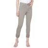 Charlie B Women's Frayed Hem Cropped Twill Pant -Outdoor women's clothing store CharlieB C5147Z618A Celadon 1front