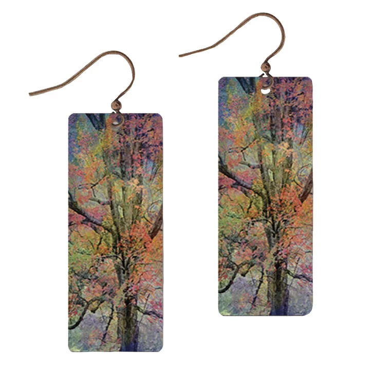 Illustrated Lights DC Designs Rectangle Earring - Image 2