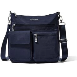 Baggallini Women's RFID Modern Everywhere Slim Crossbody Bag