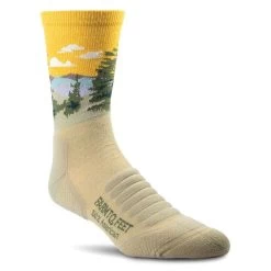 Farm To Feet Women's Cascade Locks Targeted Light Cushion 3/4 Crew Sock