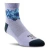 Farm To Feet Women's Raeford Light Cushion Quarter Crew Sock -Outdoor women's clothing store Farm To Feet Raeford Thistle