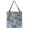 Signare Women's Van Gogh Iris Foldable Gusset Shopping Bag
