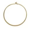 Mark Steel Jewelry Women's 24mm Gold Thin Wire Flat Hoop Earring