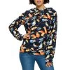 LA Soul Women's Woodland Animals Print Hoodie -Outdoor women's clothing store HD 115W