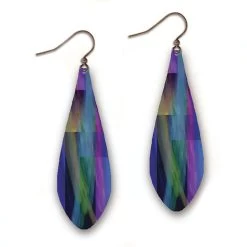 Illustrated Lights Women's DC Designs Watercolor HDLE Earring