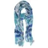 Joy Susan Women's Burst Tie Dye Scarf -Outdoor women's clothing store JoySusan E3212 07Cobalt 1scarf