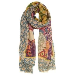 Joy Susan Women's Mixed Floral Scarf