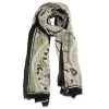 Joy Susan Women's Bold Paisley Scarf -Outdoor women's clothing store JoySusan K4322 BlackGrayPurple 1scarf