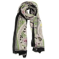 Joy Susan Women's Bold Paisley Scarf
