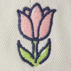 Life Is Good Women's Three Tulips Chill Cap -Outdoor women's clothing store K6NZHX White 2