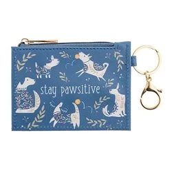 Karma Women's Stay Pawsitive Dog Zip ID Holder