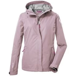 Killtec Women's KOS 49 Hooded Rain Jacket