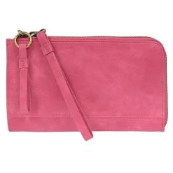 Joy Susan Women's Karina Convertible Wristlet & Wallet -Outdoor women's clothing store L8082 24 PINK