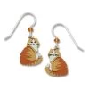 Left Hand Studios Sienna Sky And Adajio Jewelry Women's Bella Orange Tabby Cat Earring -Outdoor women's clothing store LHS Orange Tabby